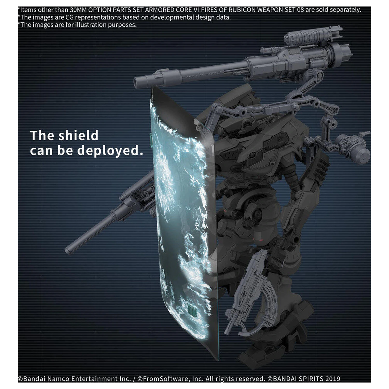 30 Minutes Missions sada doplňkových dílů Armored Core VI sada zbraní 08 fotografii produktu
