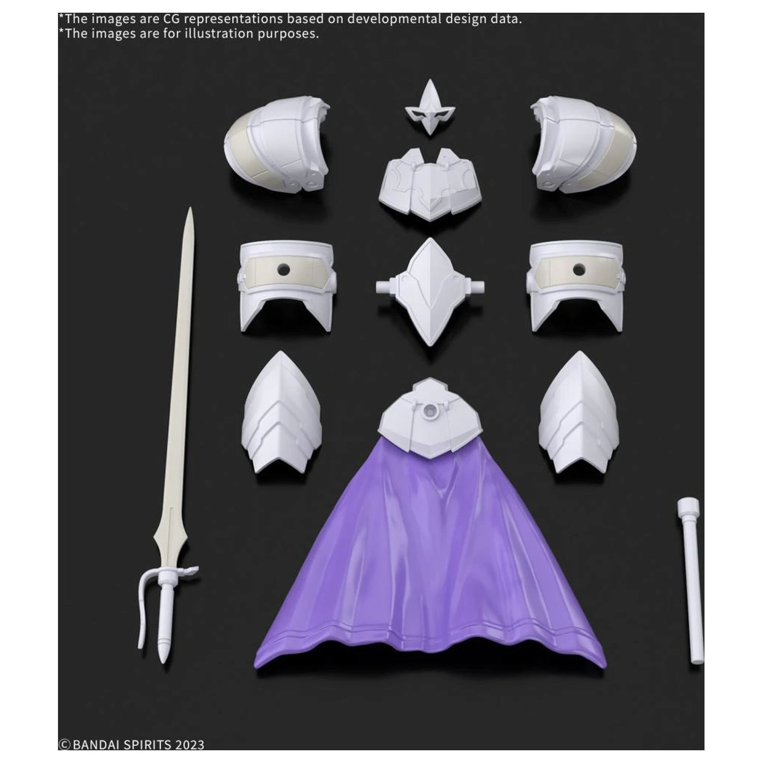 30MF Class Up Armor (Liber Enchanter) model kit fotografii produktu