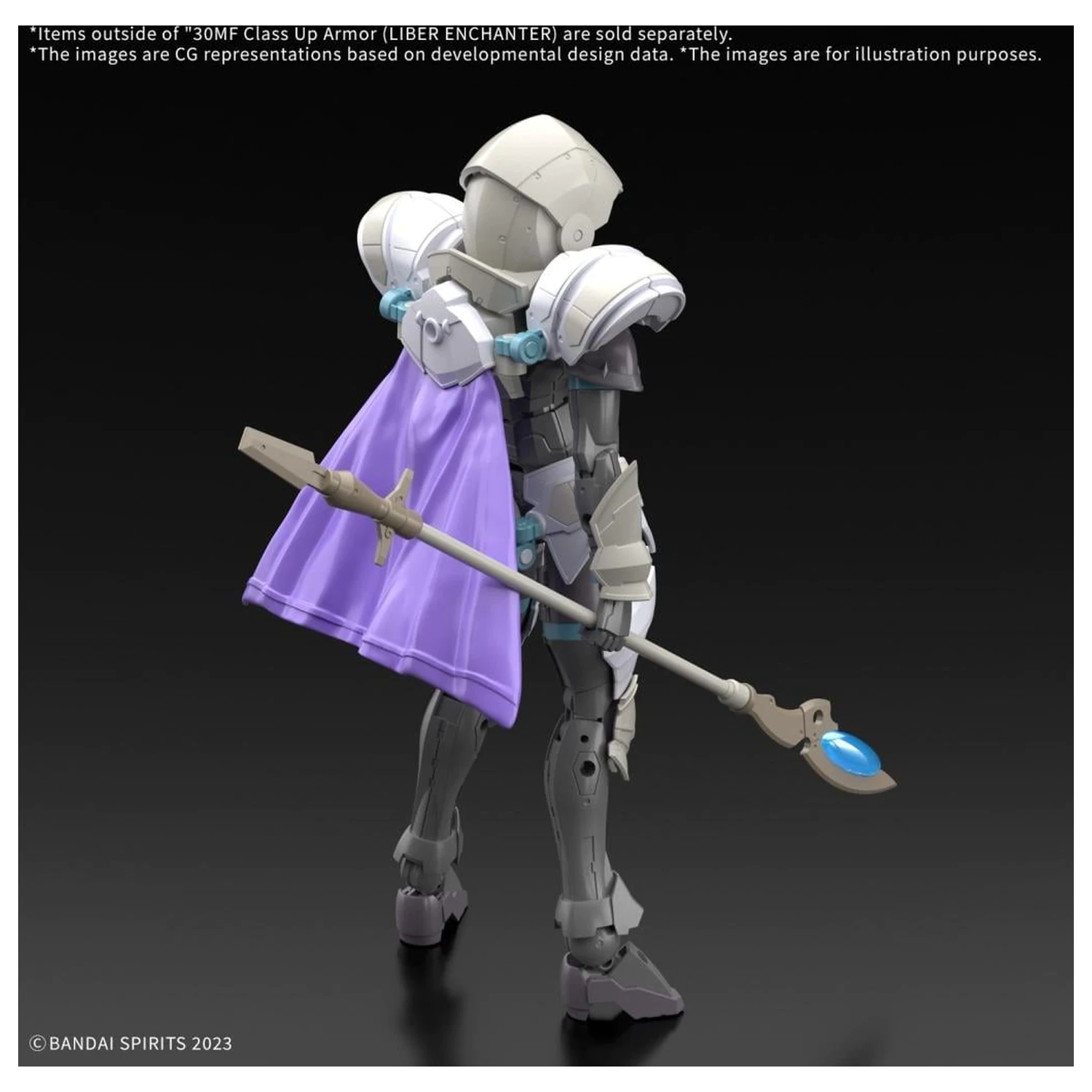30MF Class Up Armor (Liber Enchanter) model kit fotografii produktu