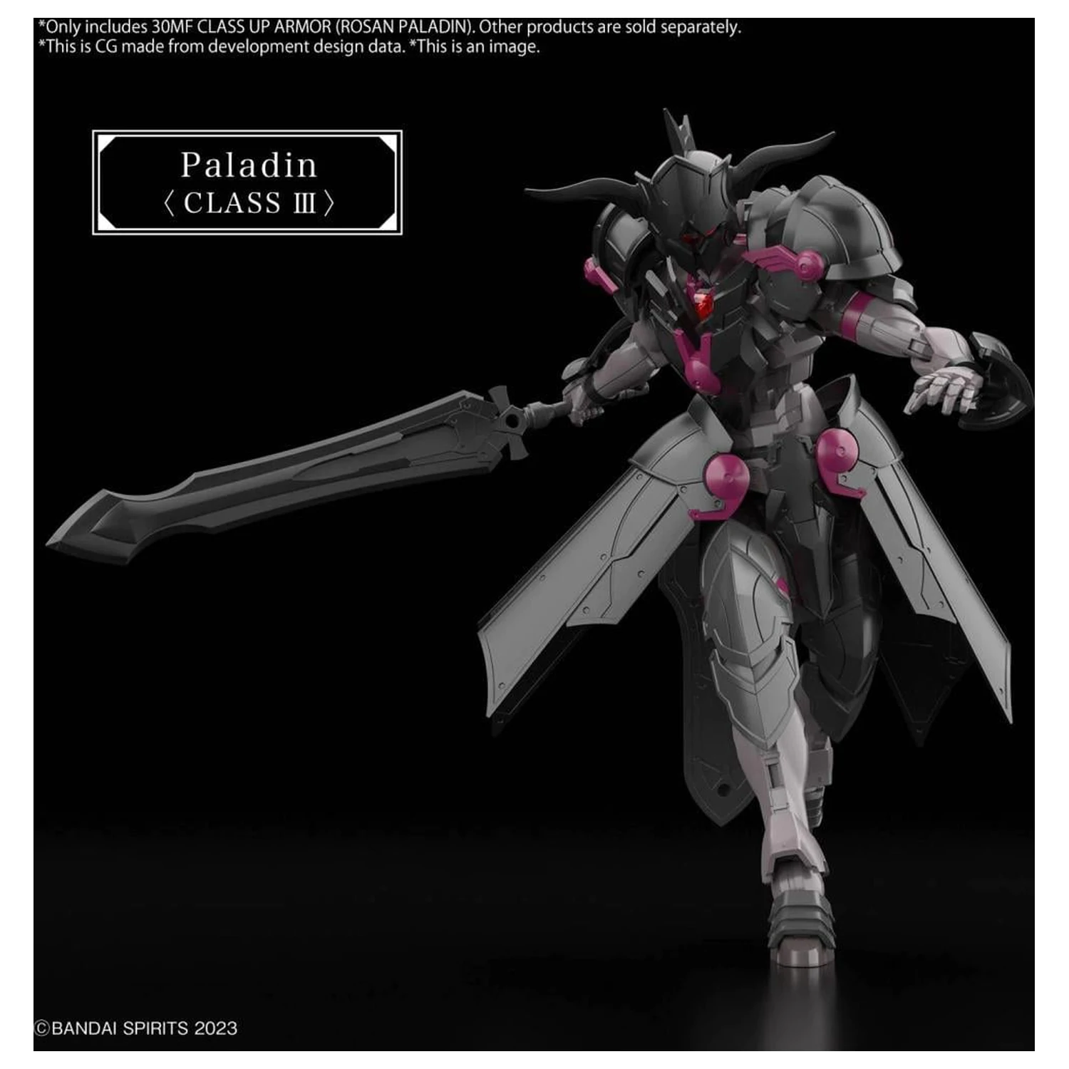 30MF Class Up Armor (Rosan Paladin) Model Kit fotografii produktu