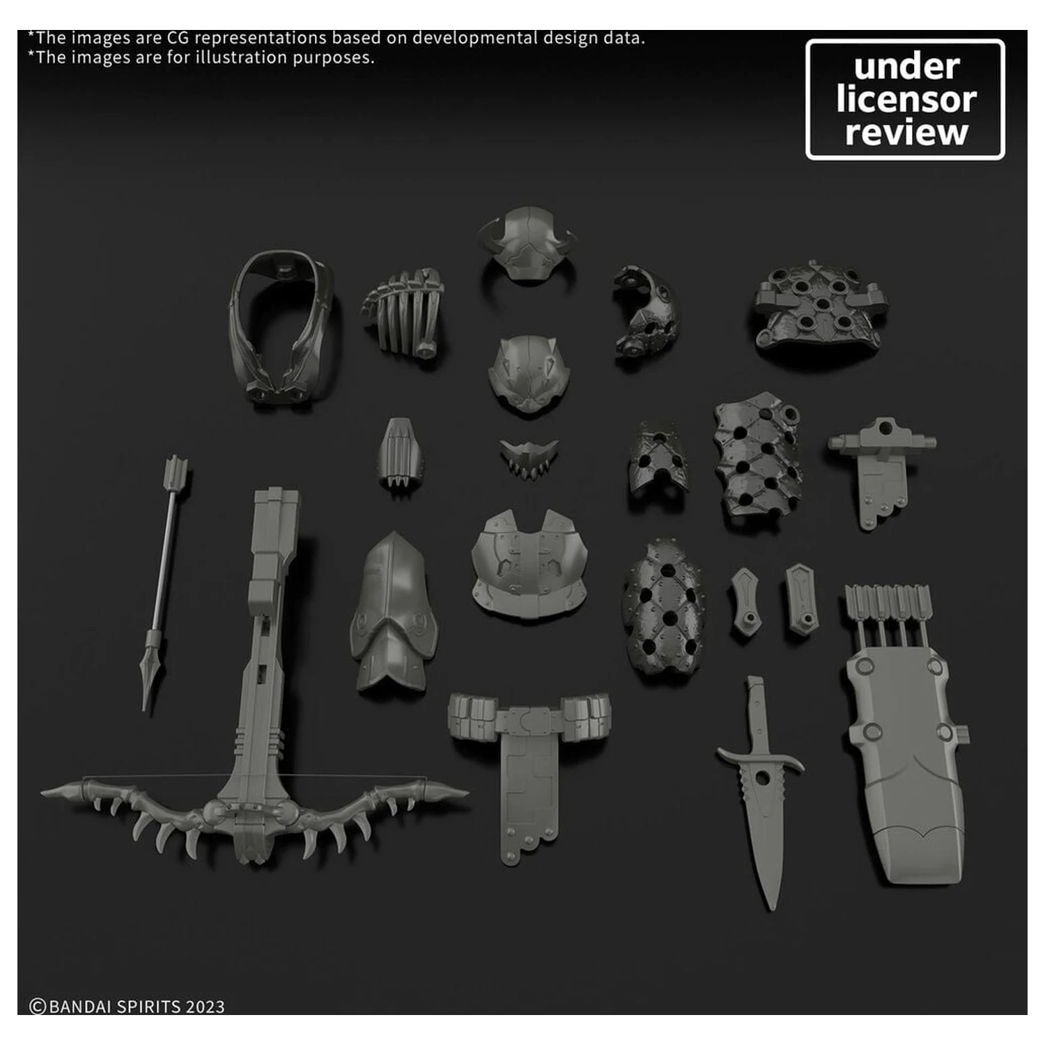 30MF Class Up Armor Savage Hunter Sada doplňků 30 Minutes Fantasy fotografii produktu
