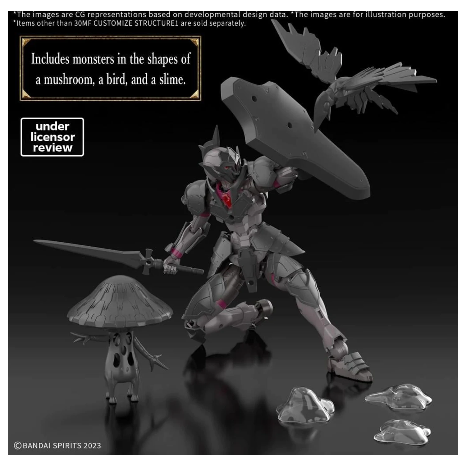 30MF Customize Structure 1 Model Kit fotografii produktu
