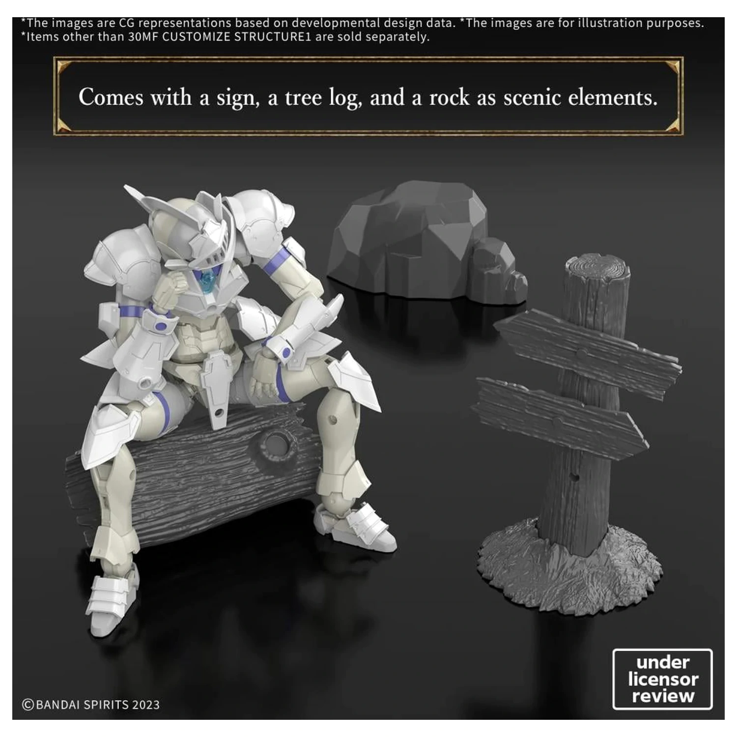 30MF Customize Structure 1 Model Kit fotografii produktu