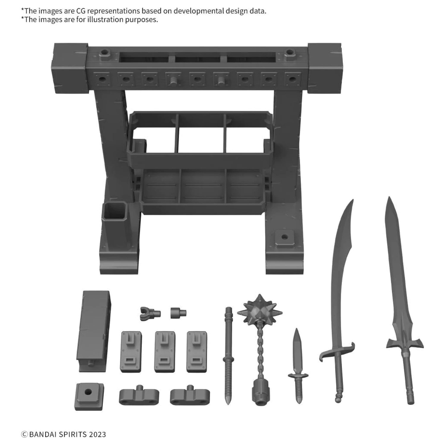 30MF Item Shop 3 (Možnost zbraň) Model Kit fotografii produktu