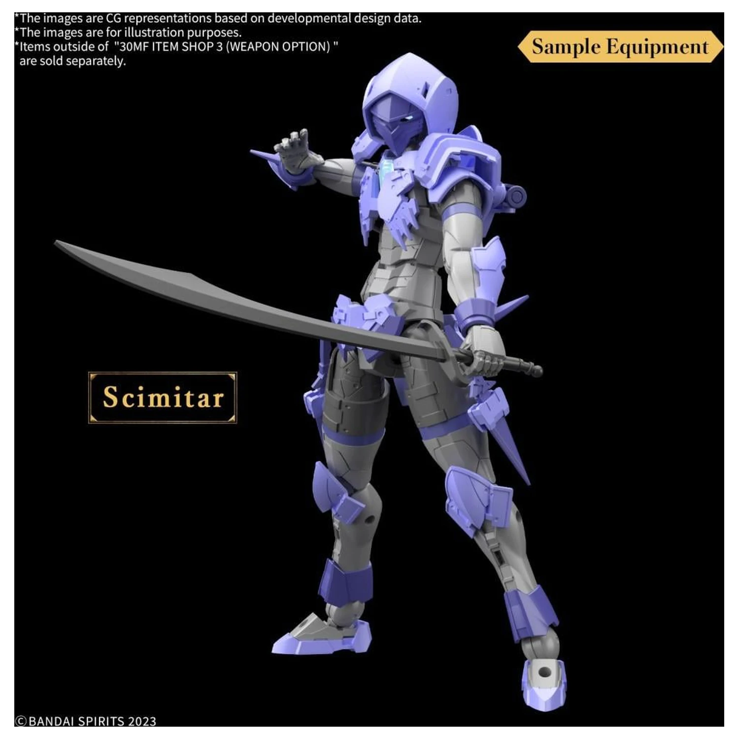 30MF Item Shop 3 (Možnost zbraň) Model Kit fotografii produktu