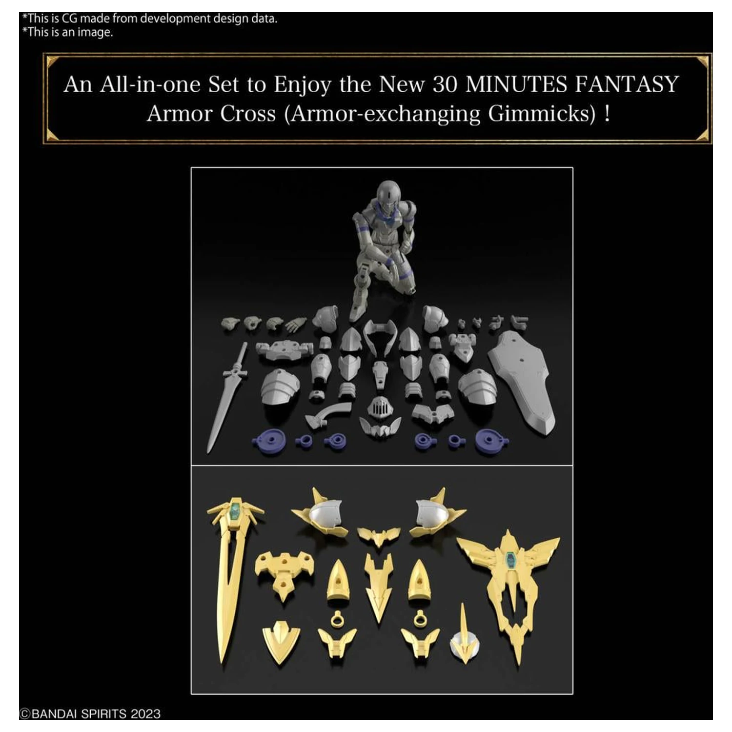 30MF Liber Holy Knight Model Kit fotografii produktu