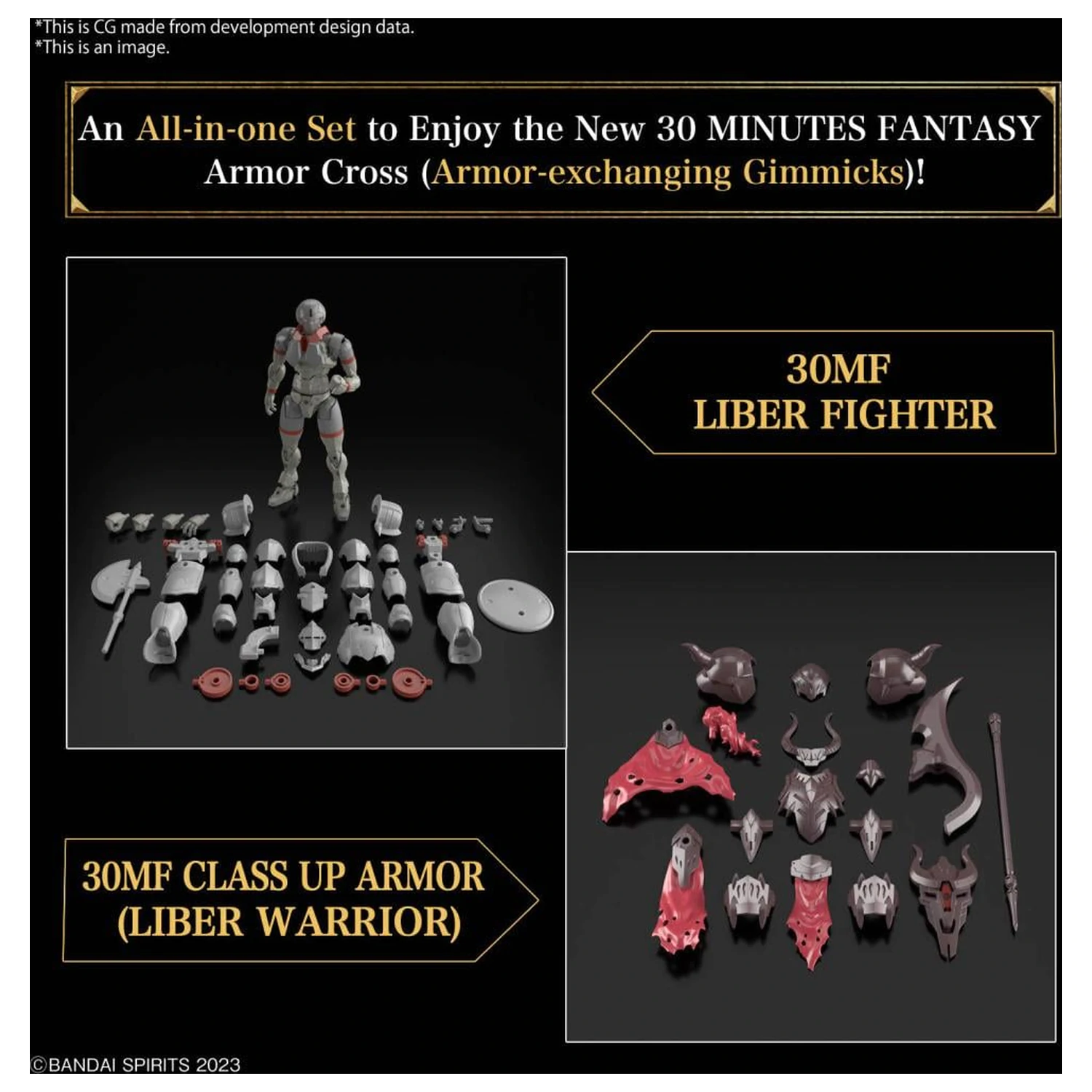 30MF Liber Warrior Model Kit fotografii produktu