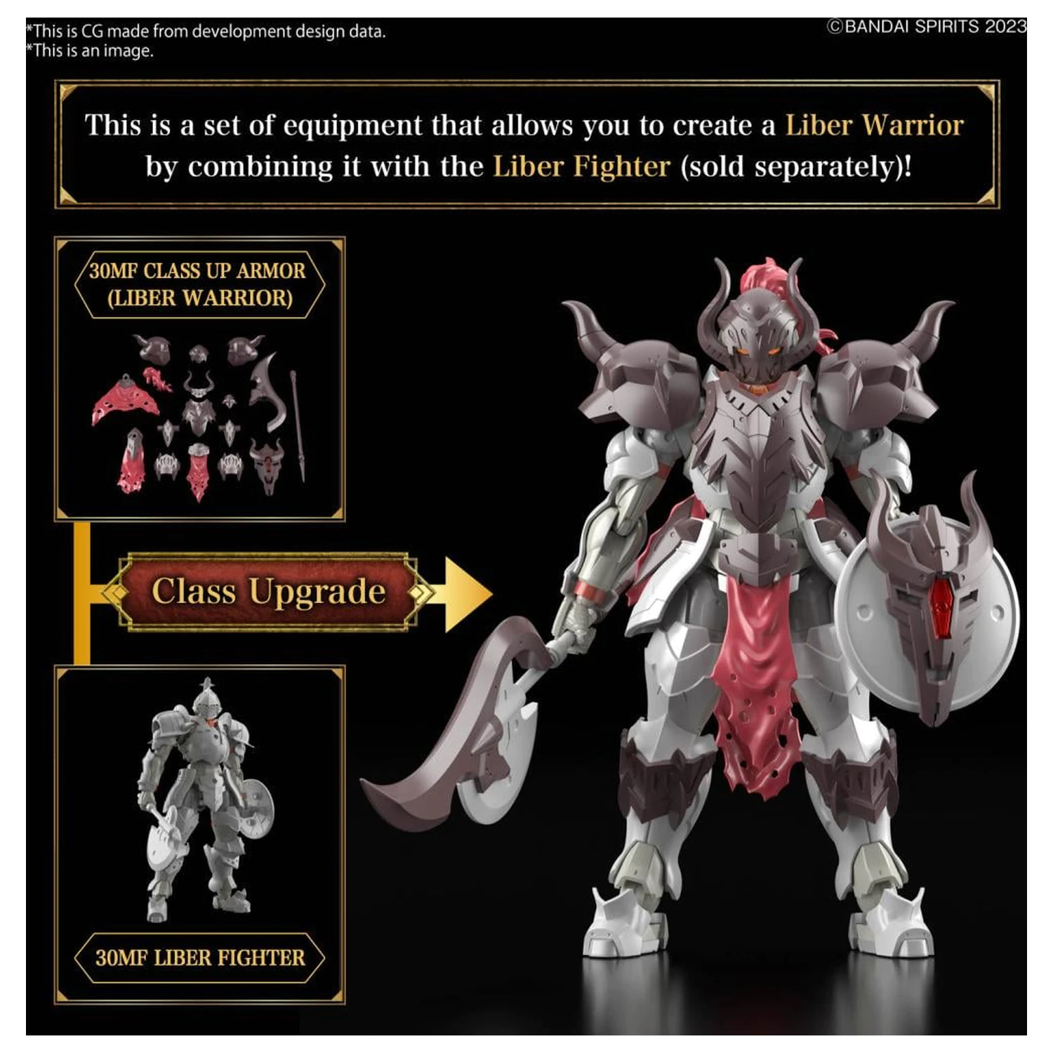 30MF Liber Warrior Model Kit fotografii produktu