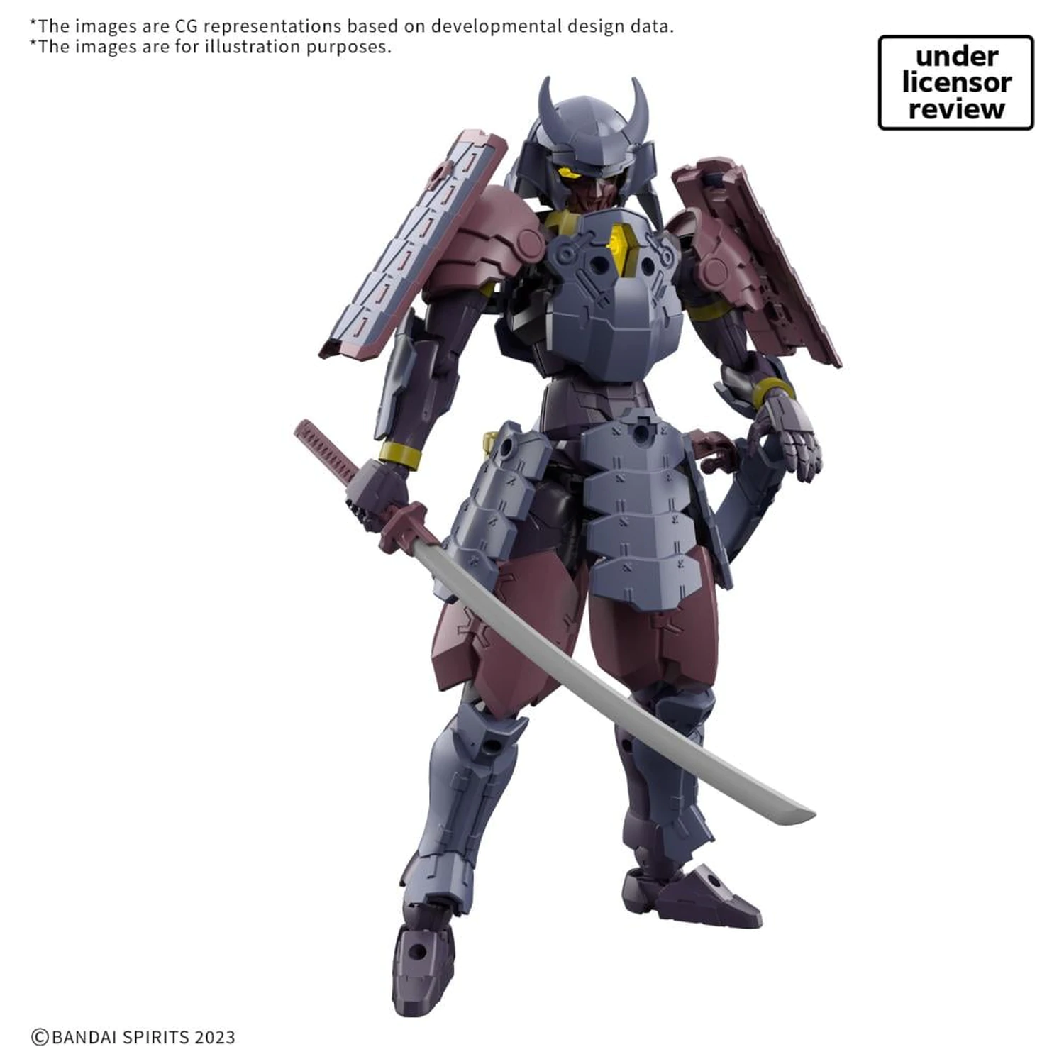30MF Meteoric Iron Samurai Model Kit fotografii produktu