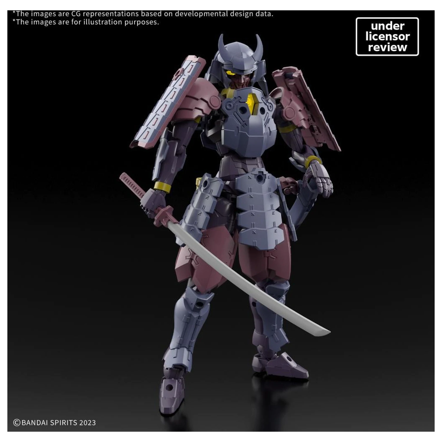 30MF Meteoric Iron Samurai Model Kit fotografii produktu
