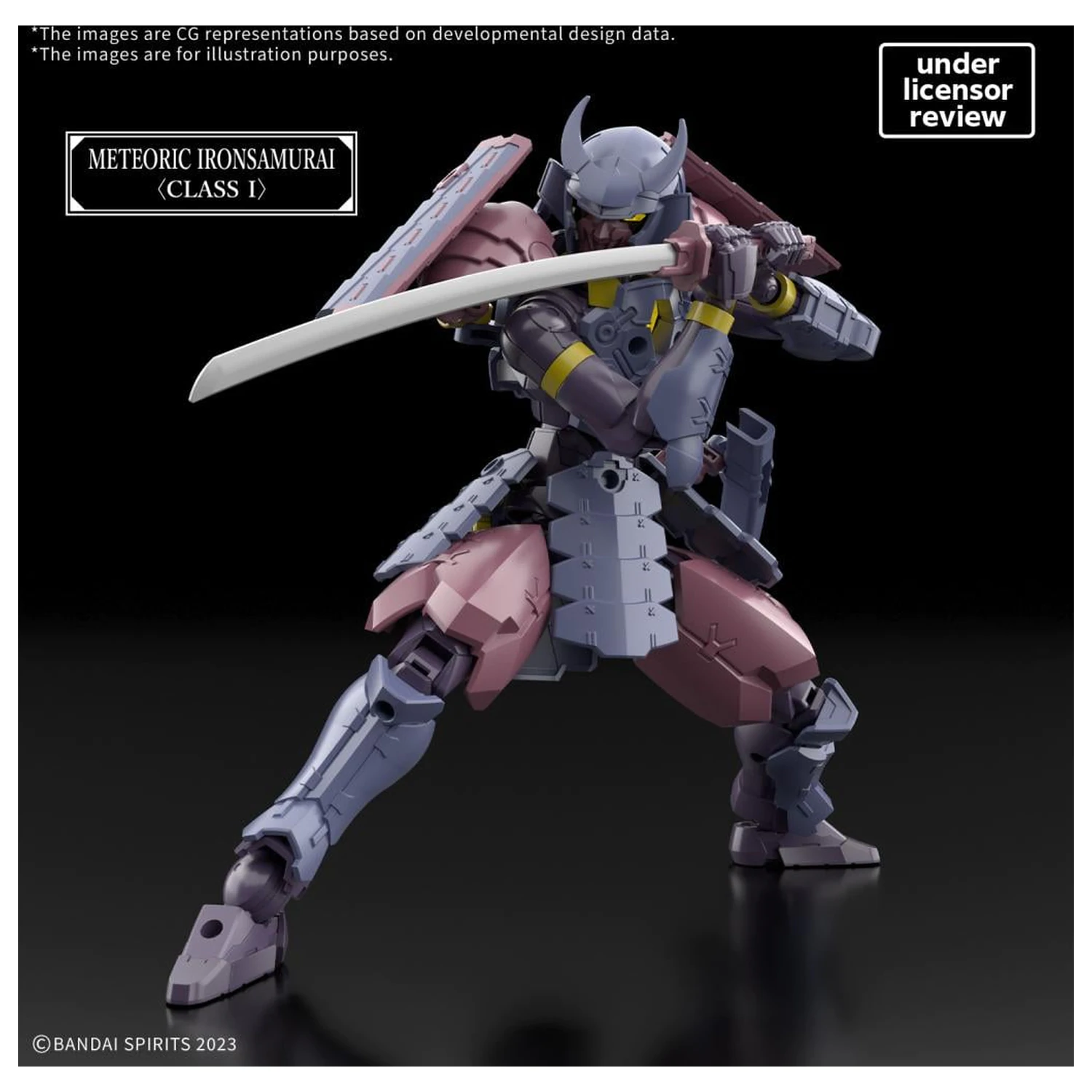 30MF Meteoric Iron Samurai Model Kit fotografii produktu