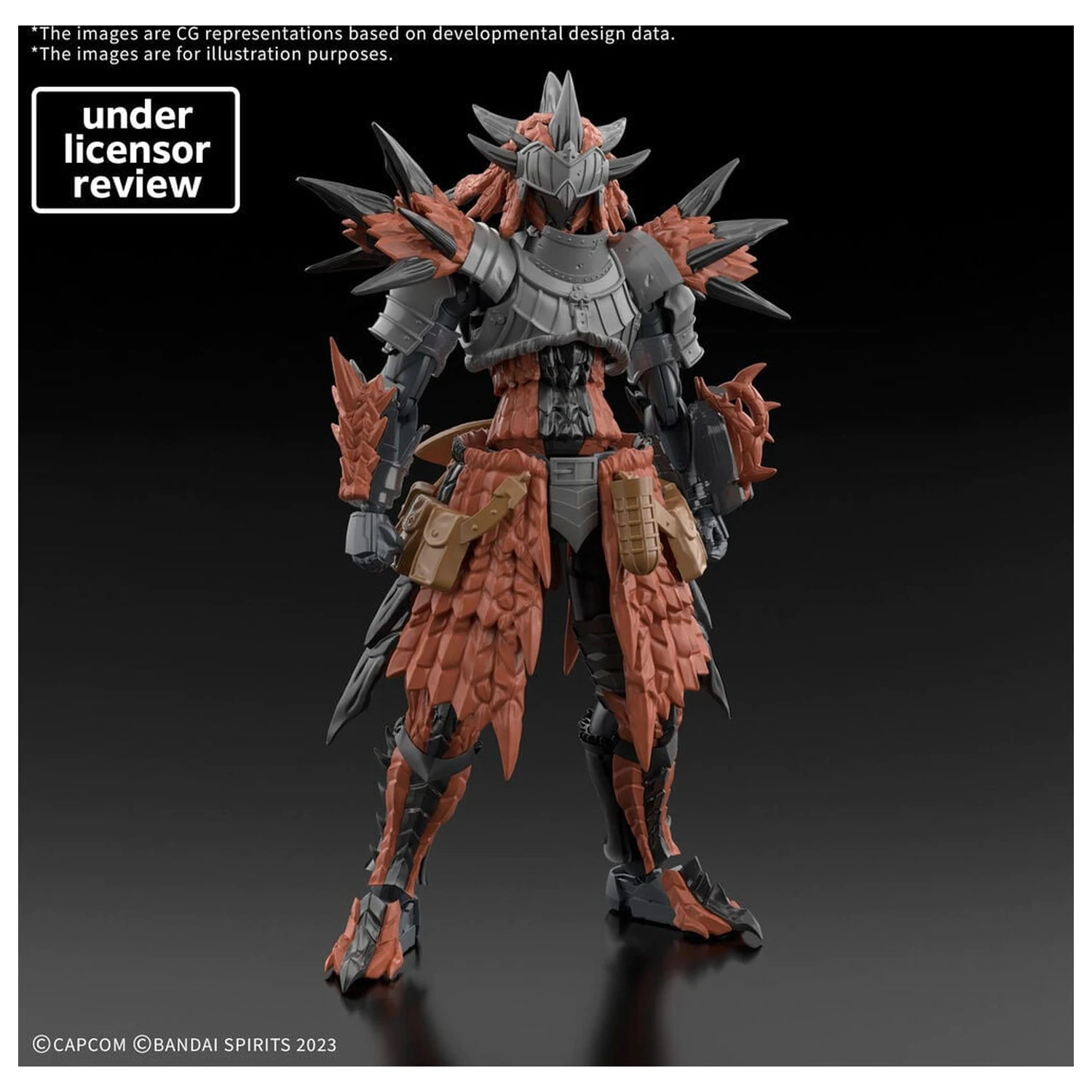 30MF Monster Hunter Wilds Rathalos Vybavení Rathalos Série Sada doplňků 30 Minutes Fantasy fotografii produktu