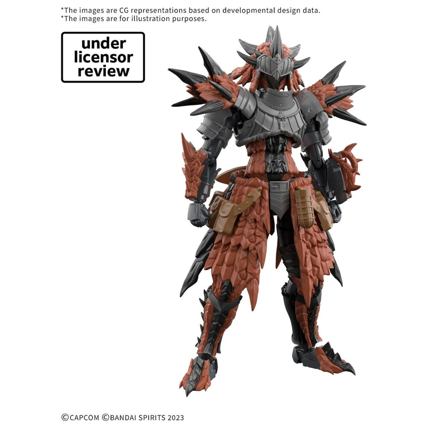 30MF Monster Hunter Wilds Rathalos Vybavení Rathalos Série Sada doplňků 30 Minutes Fantasy fotografii produktu