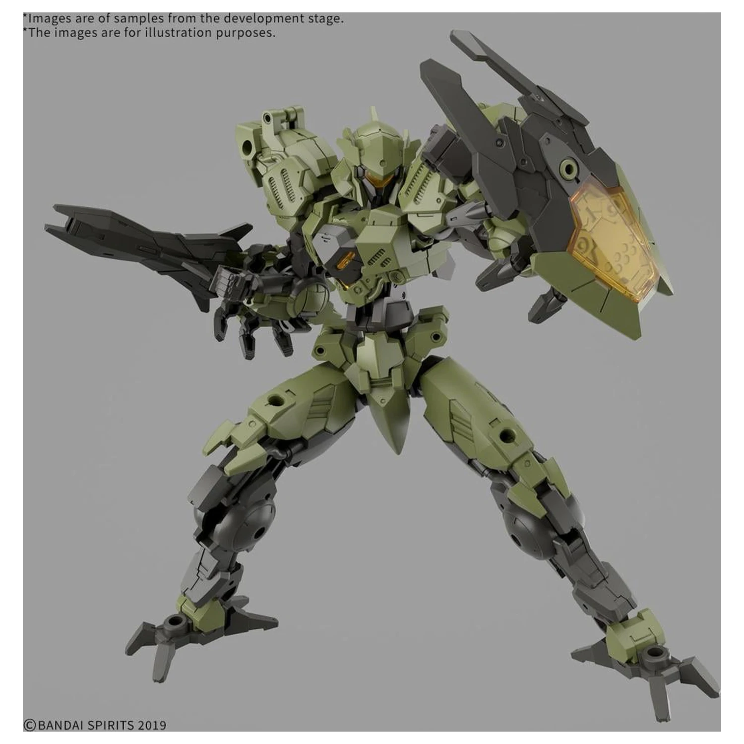 30mm 1/144 bEXM-40 Novalv (Green) Model Kit fotografii produktu