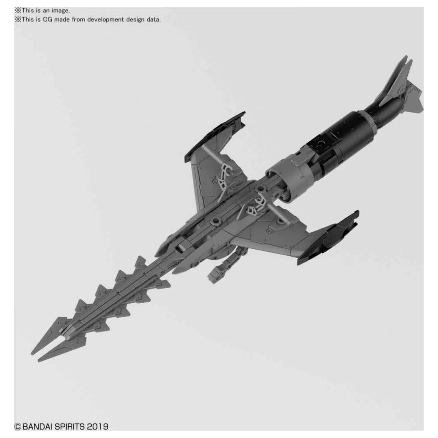 30MM 1/144 Extended Armament Vehicle (Submarine Gray) modelová sada fotografii produktu