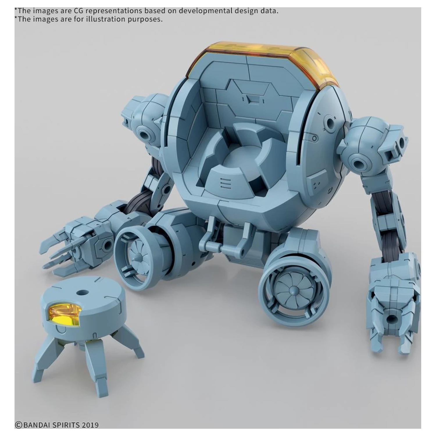 30MM 1/144 Extended Armament Vehicle (Marine Exploration) plastikový model fotografii produktu
