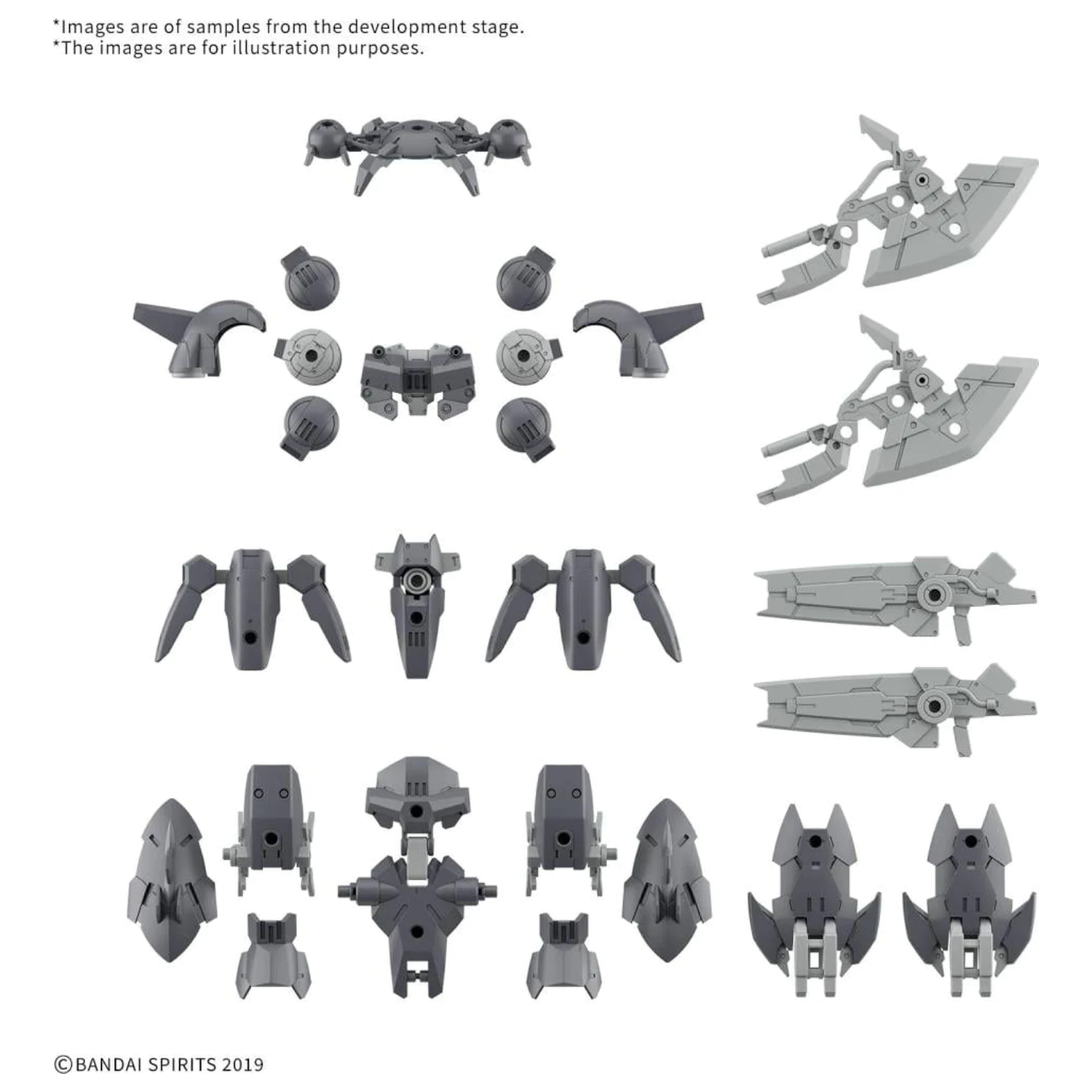 30MM 1/144 sada volitelných dílů 23 (Full Armor Unit 2) Model Kit fotografii produktu