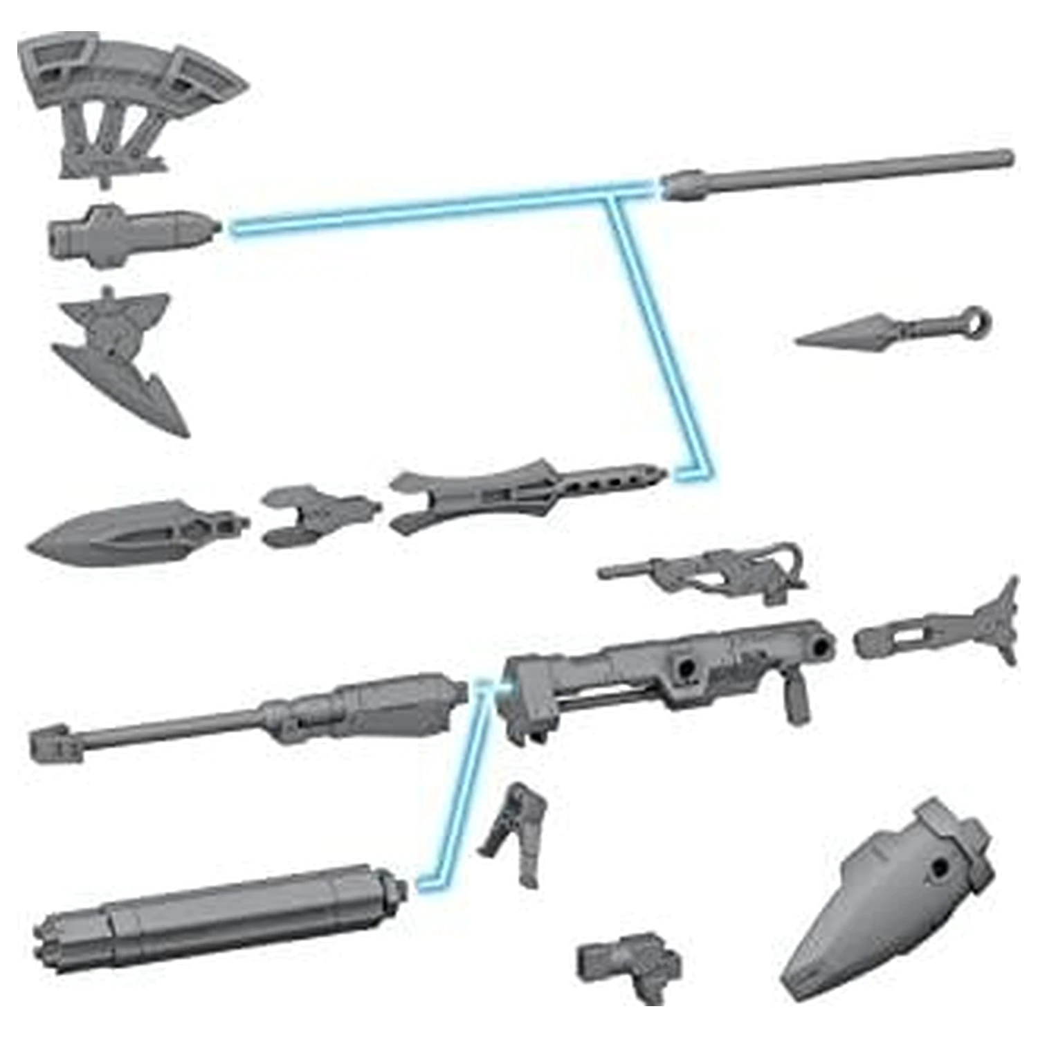 30mm 1/144 volitelná zbraň 1 pro Cielnova Model Kit fotografii produktu