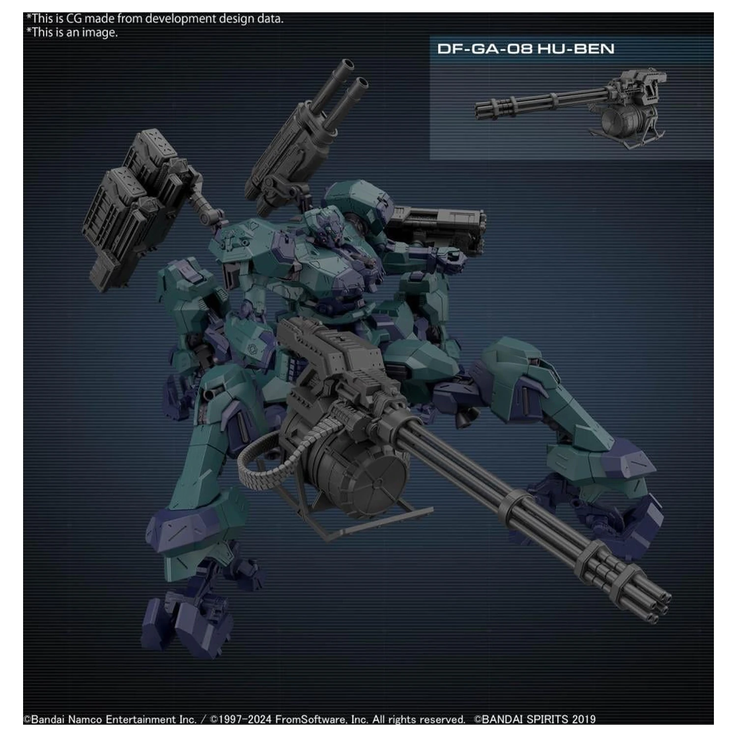 30MM Armored Core VI BD-011 Melander Liger Tail Model Kit fotografii produktu