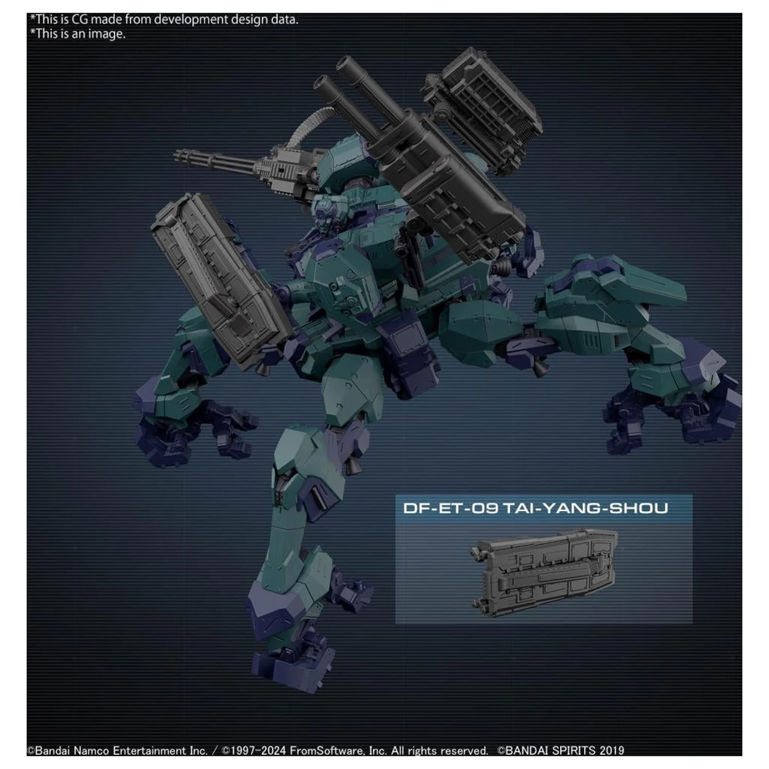 30MM Armored Core VI BD-011 Melander Liger Tail Model Kit fotografii produktu