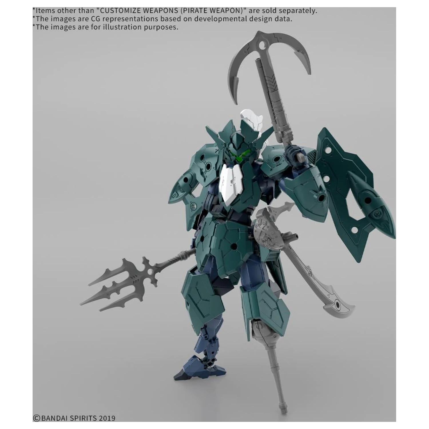 Sada doplňků pro model 30MM Customize Weapons (Pirate Weapon) Model Kit accessory pack fotografii produktu