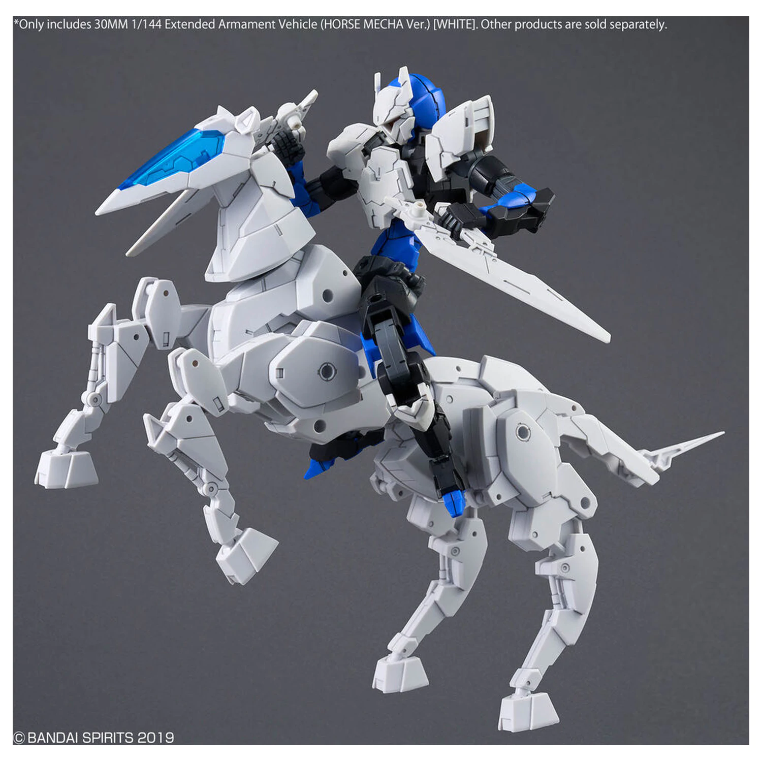 30MM Rozšíření Exa-Vehicle Horse Mecha Ver. Bílá fotografii produktu