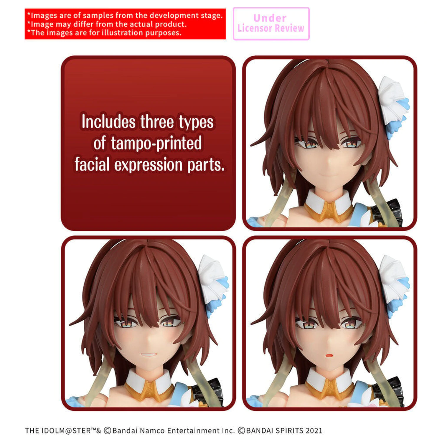 30MS Mikoto Aketa Modelová stavebnice Základní figurka 30 Minutes Sisters The Idolmaster fotografii produktu