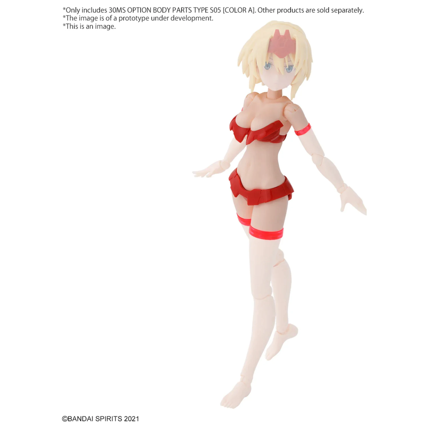 30MS Option Body Parts Typ S05 (Barva A) Model Kit fotografii produktu