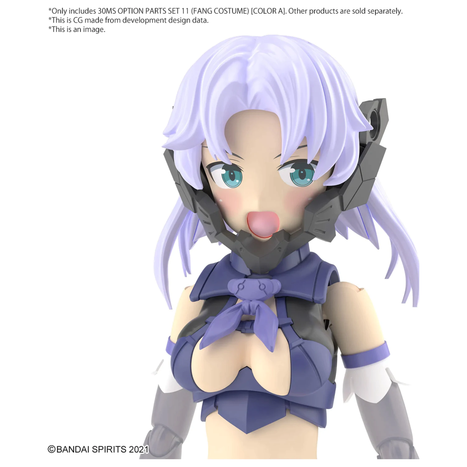 30MS Option Parts Set 11 (Fang Costume) Barva A Model Kit fotografii produktu