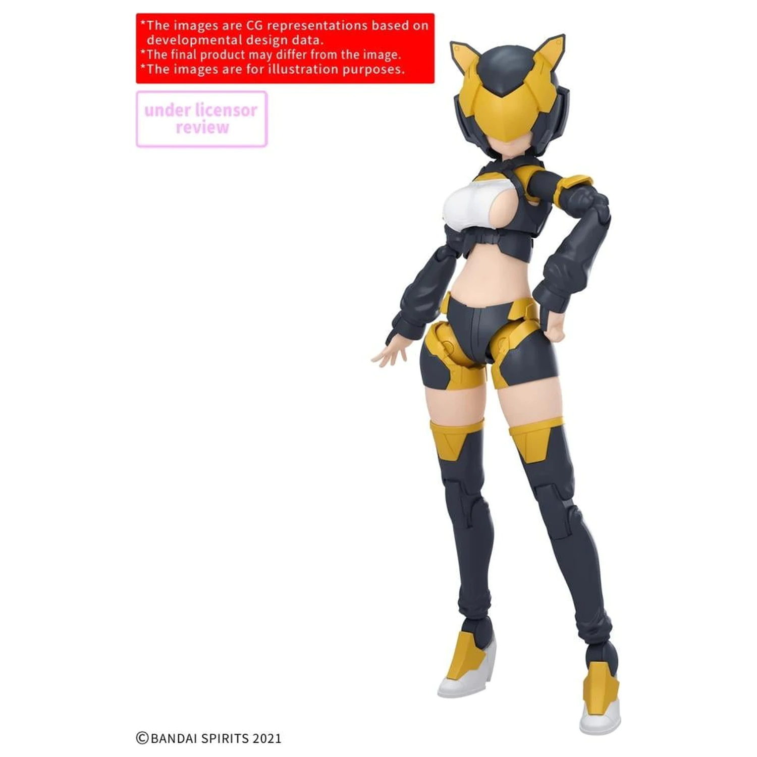 30MS Option Parts Set 28 (Action Wear A) (Color A) Model Kit fotografii produktu