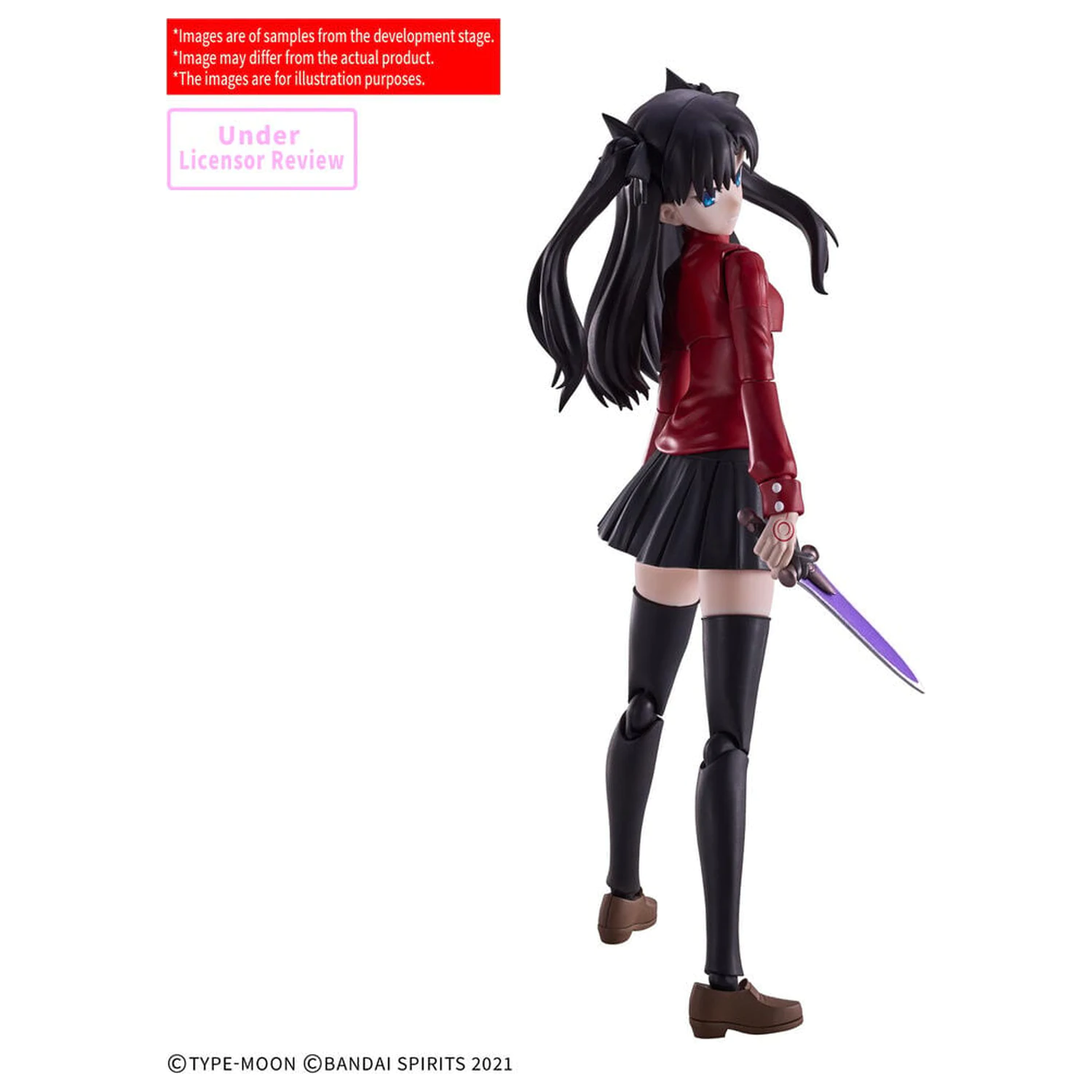 30MS Rin Tohsaka modelová stavebnice základní figurka 30 Minutes Sisters Fate Stay Night fotografii produktu