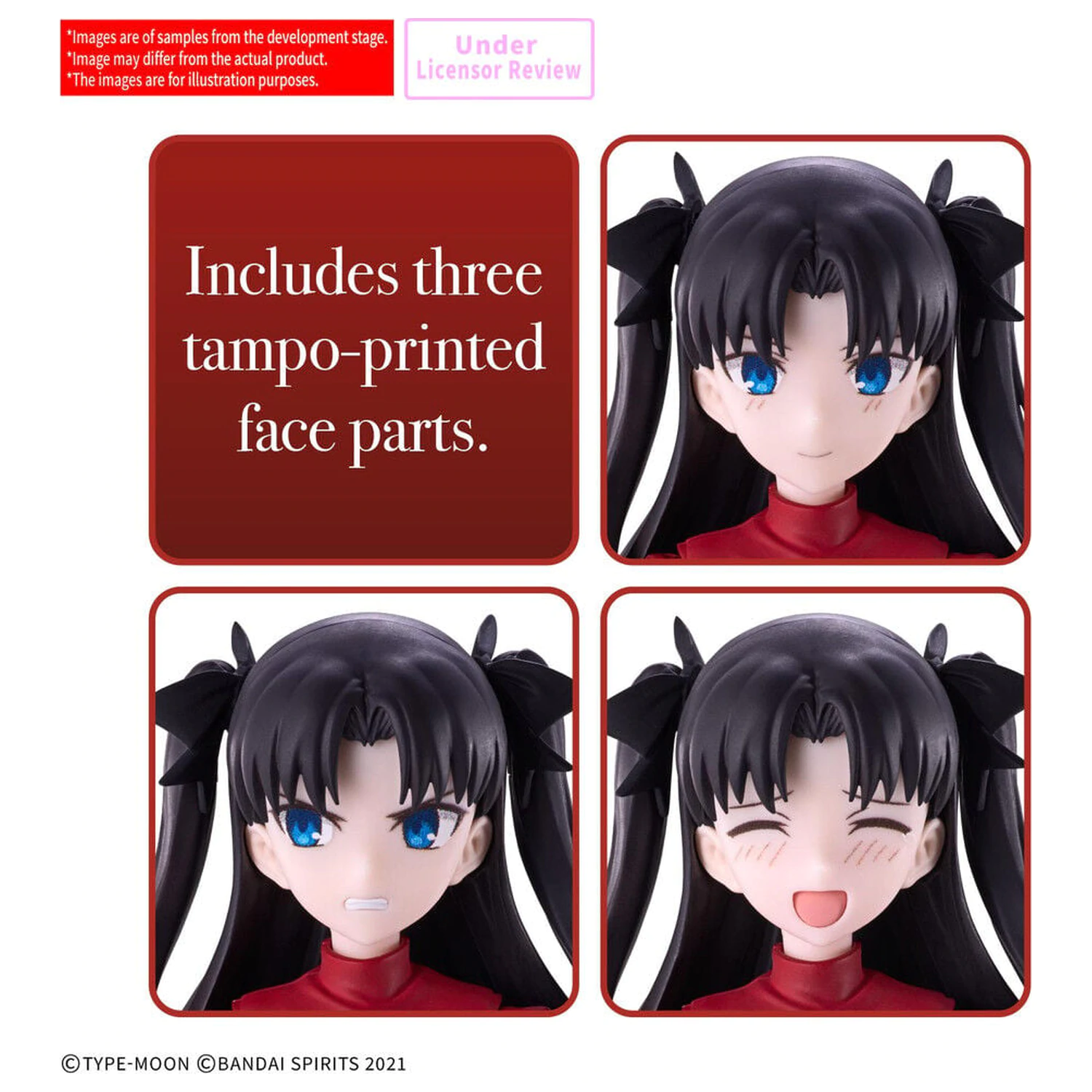 30MS Rin Tohsaka modelová stavebnice základní figurka 30 Minutes Sisters Fate Stay Night fotografii produktu