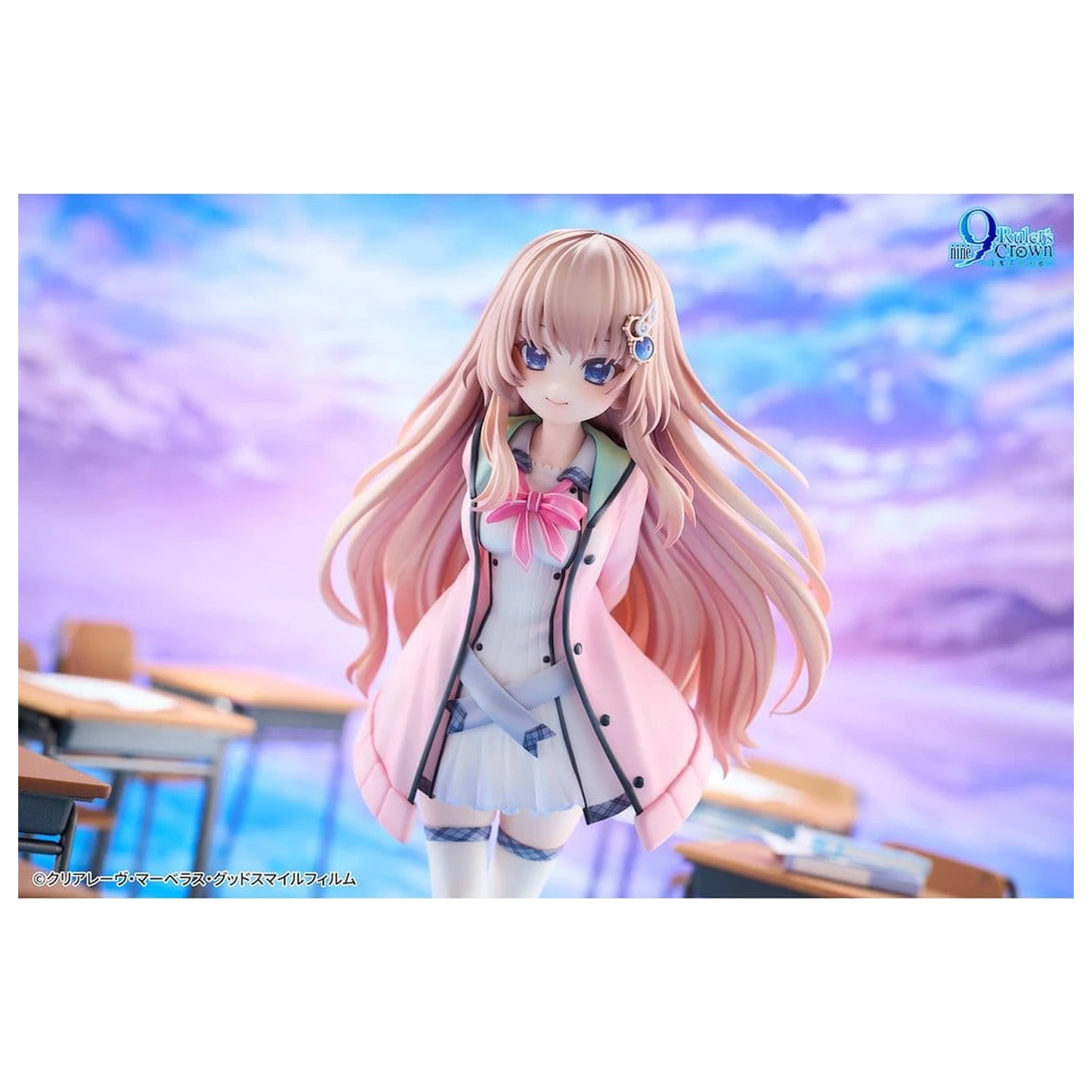 9-nine- PVC figurka 1/6 Ruler's Crown Miyako Kujo 25 cm fotografii produktu