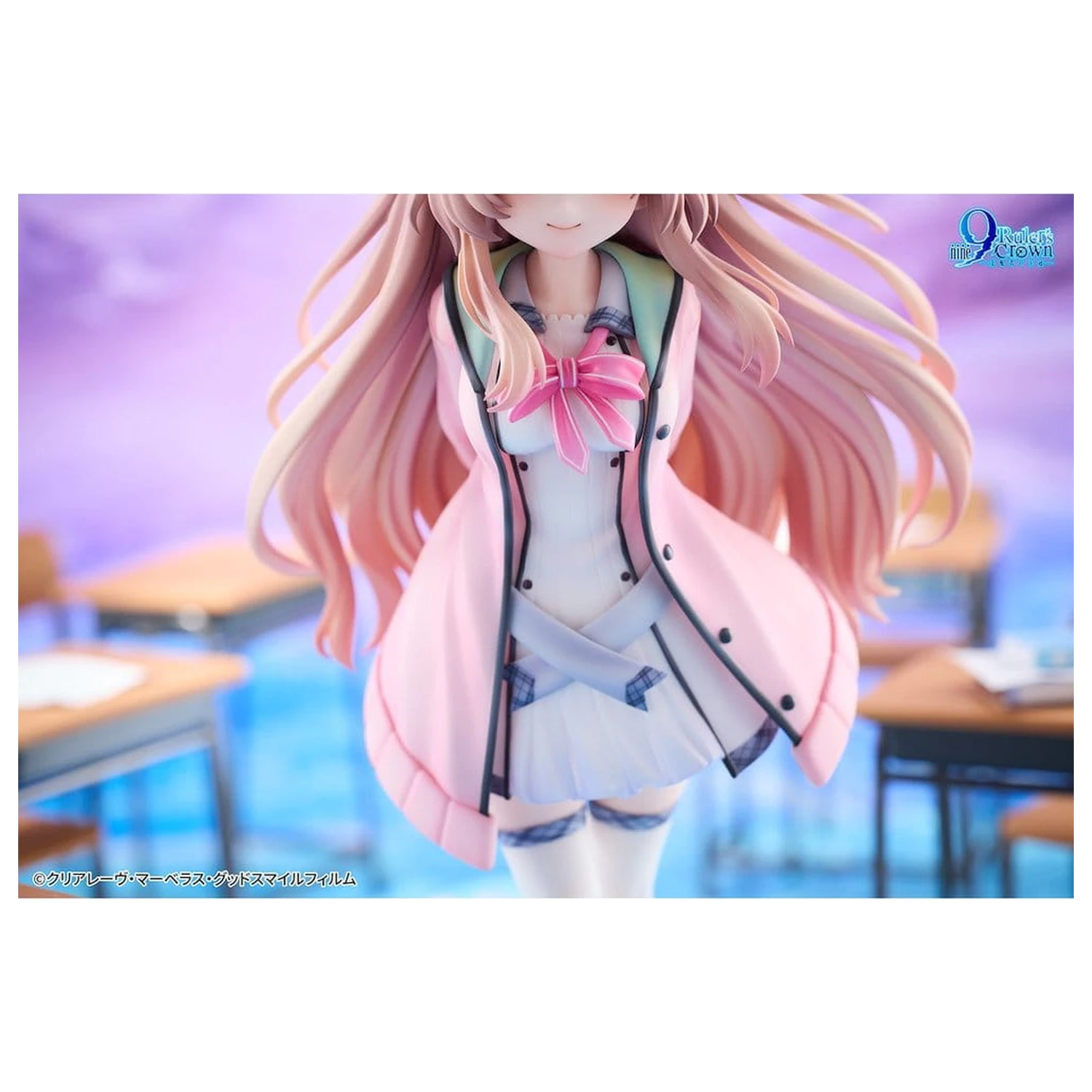 9-nine- PVC Figurka 1/6 Ruler's Crown Miyako Kujo Deluxe Edition 25 cm fotografii produktu