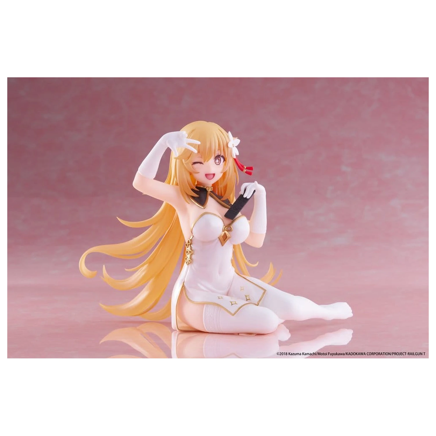 A Certain Scientific Railgun PVC soška, roztomilá figurka na stůl Misaki Shokuho Chinese Dress Ver. 13 cm fotografii produktu