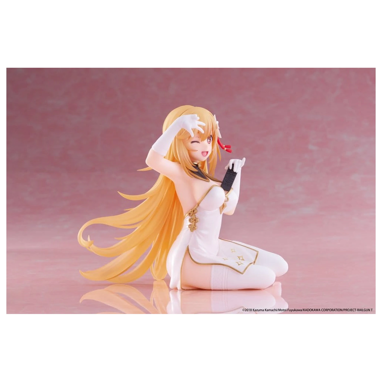 A Certain Scientific Railgun PVC soška, roztomilá figurka na stůl Misaki Shokuho Chinese Dress Ver. 13 cm fotografii produktu