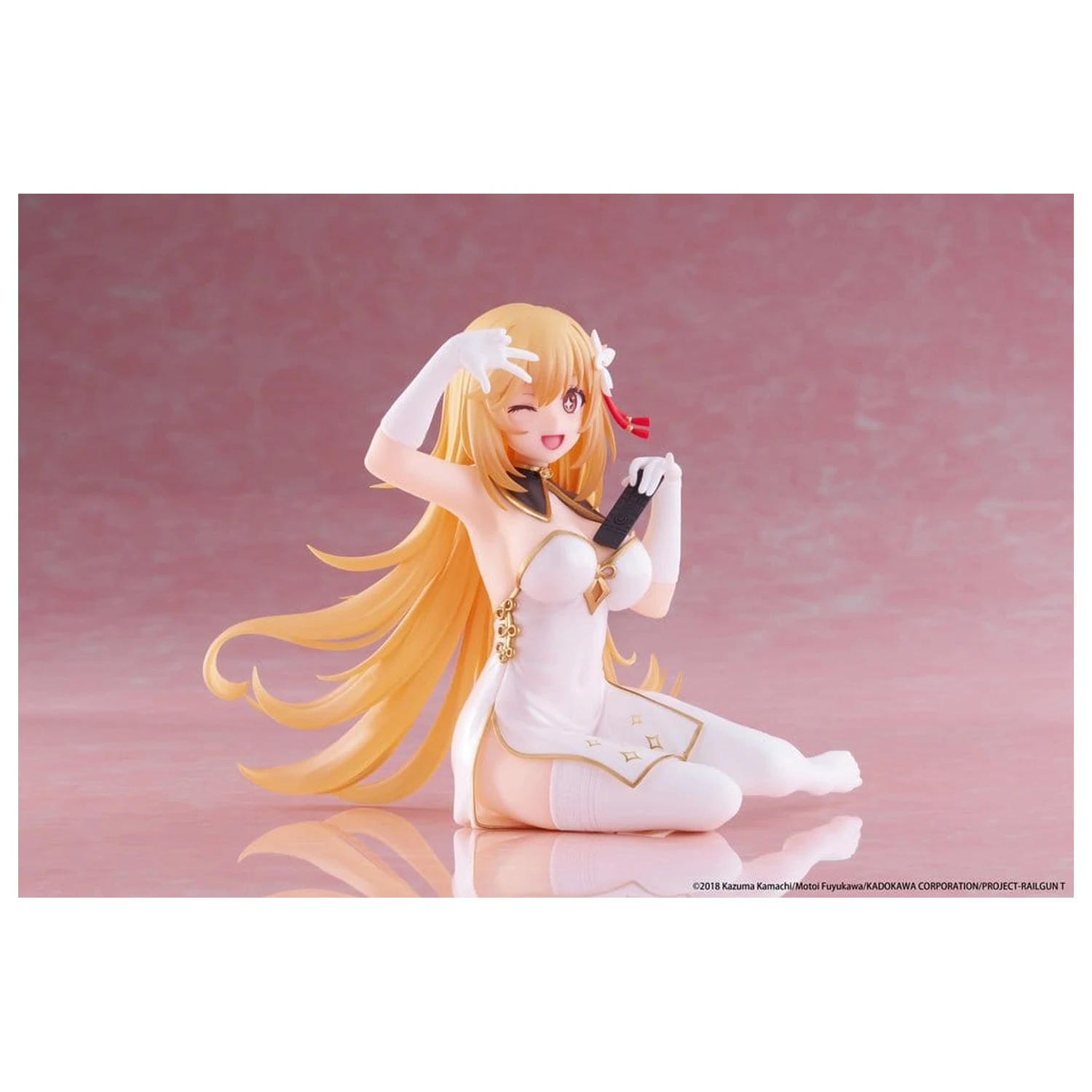 A Certain Scientific Railgun PVC soška, roztomilá figurka na stůl Misaki Shokuho Chinese Dress Ver. 13 cm fotografii produktu