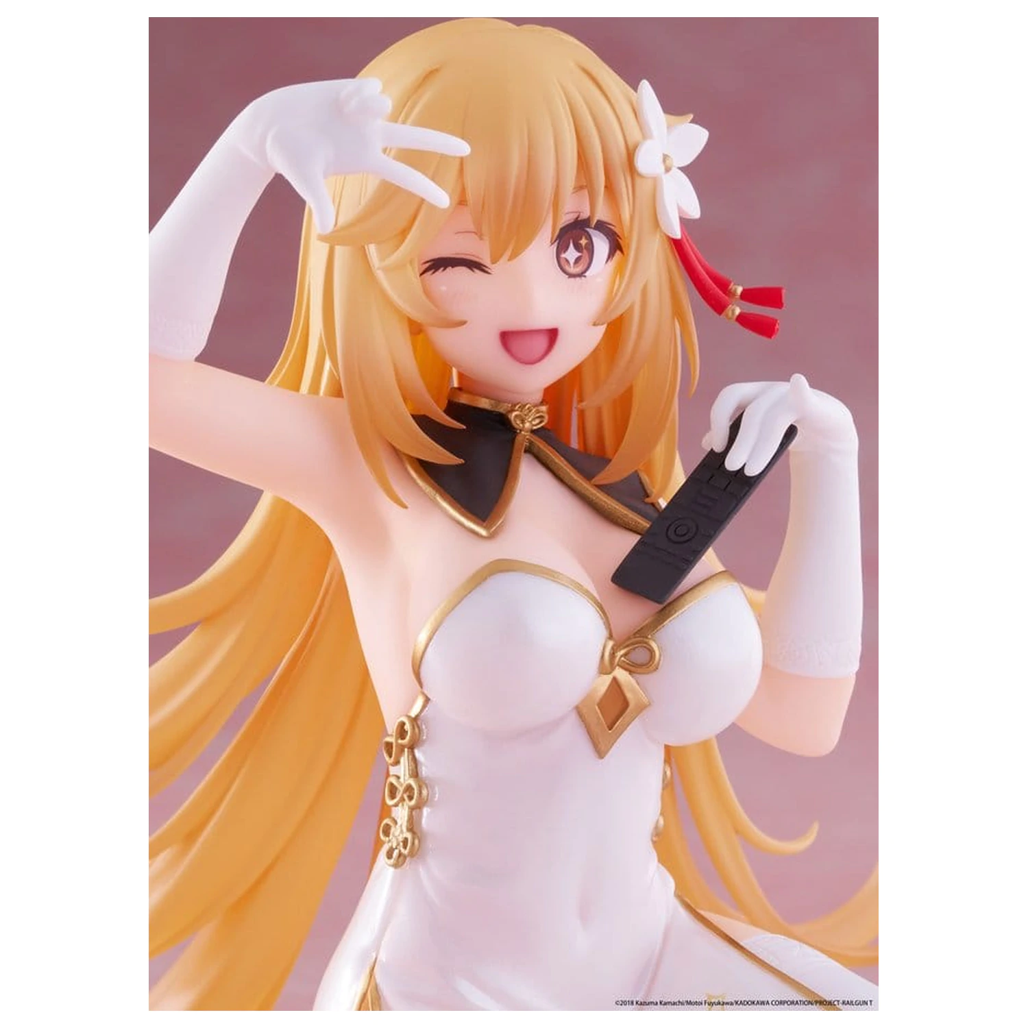 A Certain Scientific Railgun PVC soška, roztomilá figurka na stůl Misaki Shokuho Chinese Dress Ver. 13 cm fotografii produktu