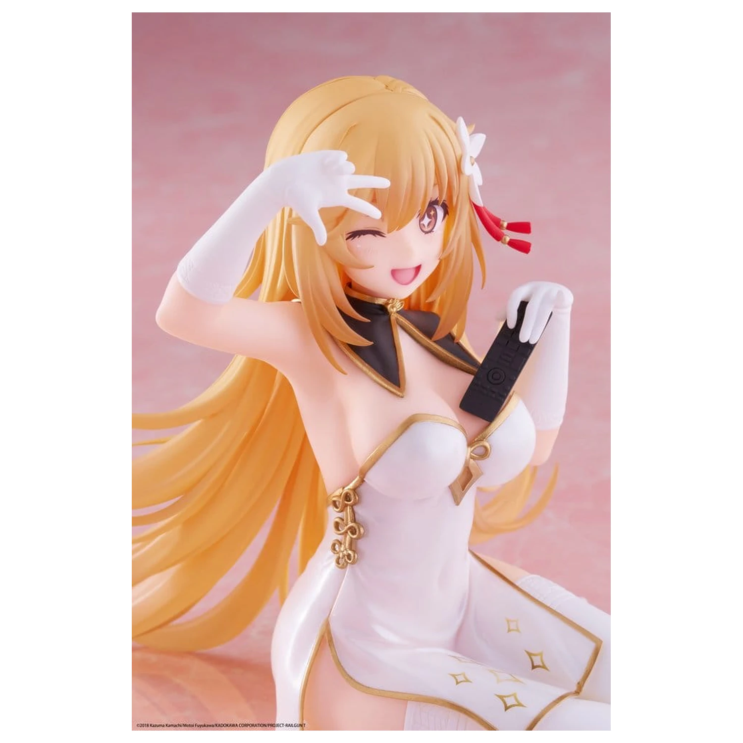 A Certain Scientific Railgun PVC soška, roztomilá figurka na stůl Misaki Shokuho Chinese Dress Ver. 13 cm fotografii produktu