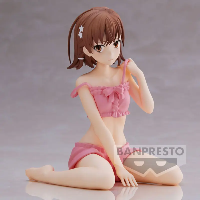 A Certain Scientific Railgun Relax Time Mikoto Misaka figurka 11 cm fotografii produktu