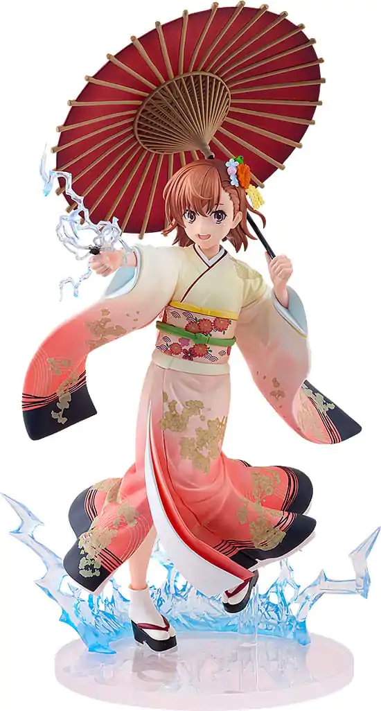 A Certain Scientific Railgun T Socha 1/7 Mikoto Misaka Furisode Kimono Ver. 28 cm fotografii produktu