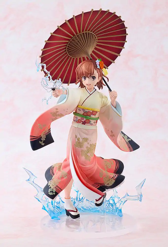A Certain Scientific Railgun T Socha 1/7 Mikoto Misaka Furisode Kimono Ver. 28 cm fotografii produktu