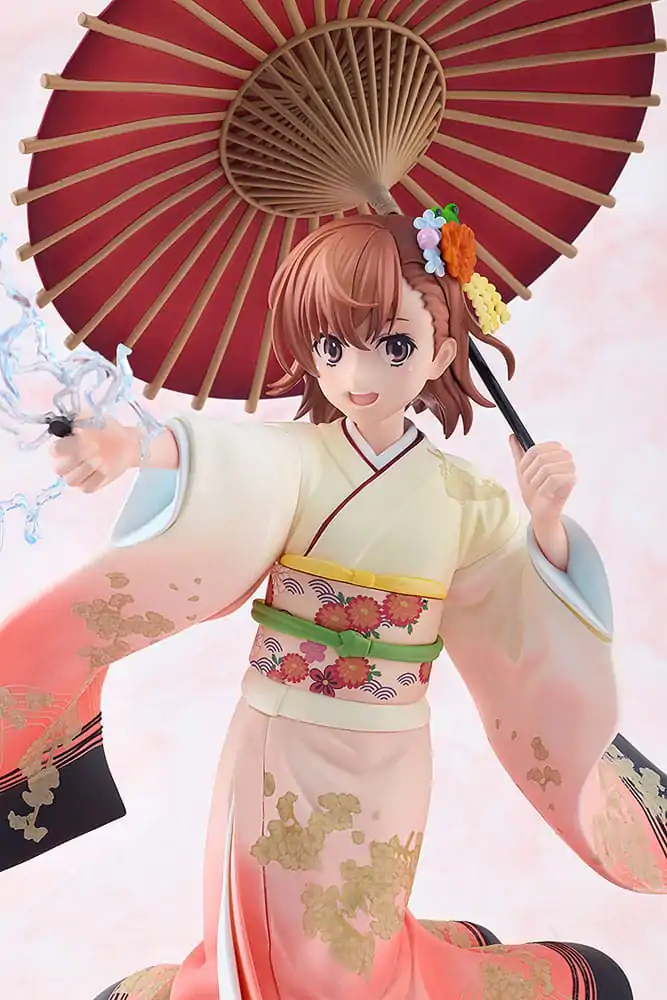 A Certain Scientific Railgun T Socha 1/7 Mikoto Misaka Furisode Kimono Ver. 28 cm fotografii produktu