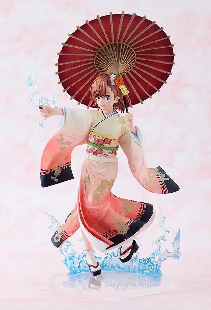 A Certain Scientific Railgun T Socha 1/7 Mikoto Misaka Furisode Kimono Ver. 28 cm fotografii produktu