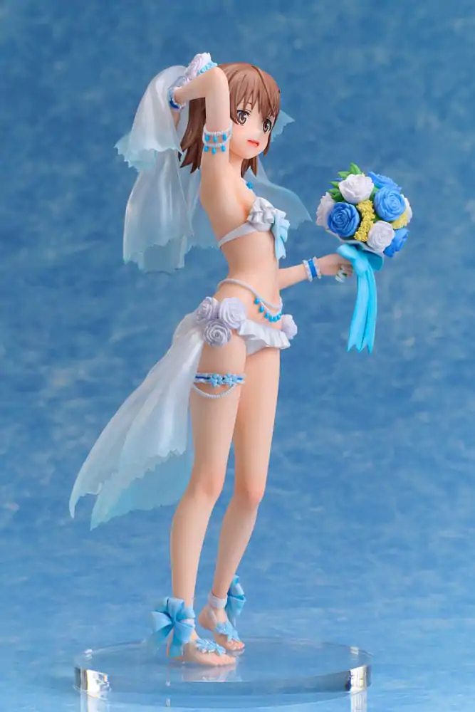 A Certain Scientific Railgun T PVC Soška 1/7 Mikoto Misaka Wedding Swimsuit Ver. 25 cm fotografii produktu
