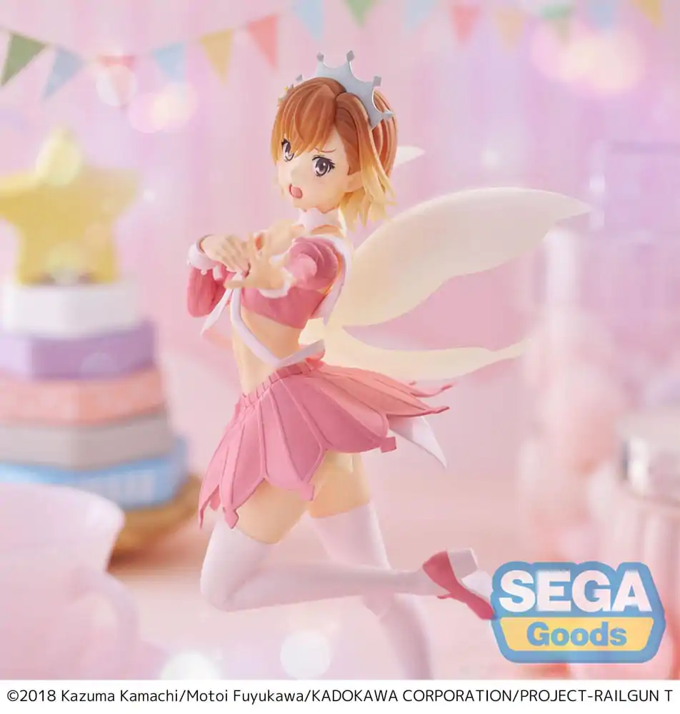 A Certain Scientific Railgun T Luminasta PVC Soška Mikoto Misaka Great Spirit Maid 20 cm fotografii produktu
