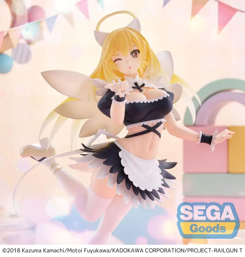 A Certain Scientific Railgun T Luminasta PVC Socha Misaki Shokuhou Fallen Angel Maid 20 cm fotografii produktu