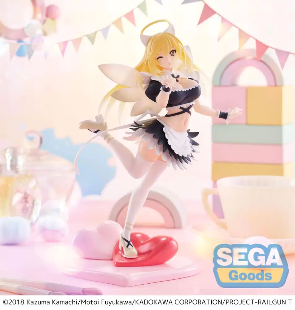 A Certain Scientific Railgun T Luminasta PVC Socha Misaki Shokuhou Fallen Angel Maid 20 cm fotografii produktu