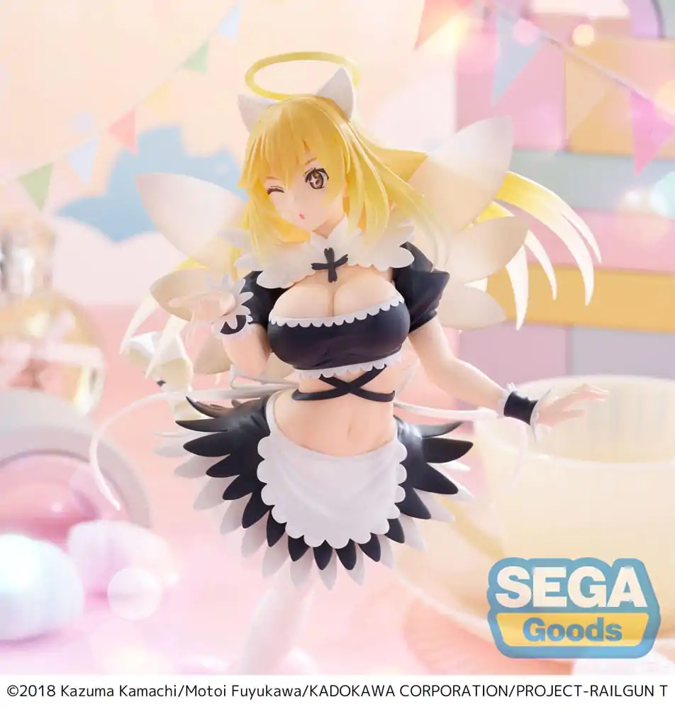 A Certain Scientific Railgun T Luminasta PVC Socha Misaki Shokuhou Fallen Angel Maid 20 cm fotografii produktu