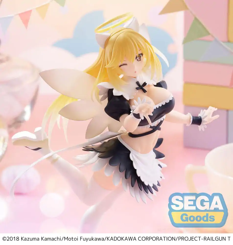 A Certain Scientific Railgun T Luminasta PVC Socha Misaki Shokuhou Fallen Angel Maid 20 cm fotografii produktu
